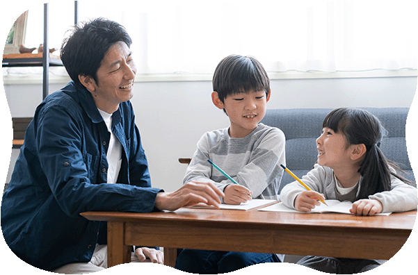 3.学びの時間が長時間あるから、子どもの力が確かに伸びます。